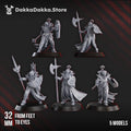 Maidens of Praesidium Squad (x5) Preassembled and Build Kit | DakkaDakka