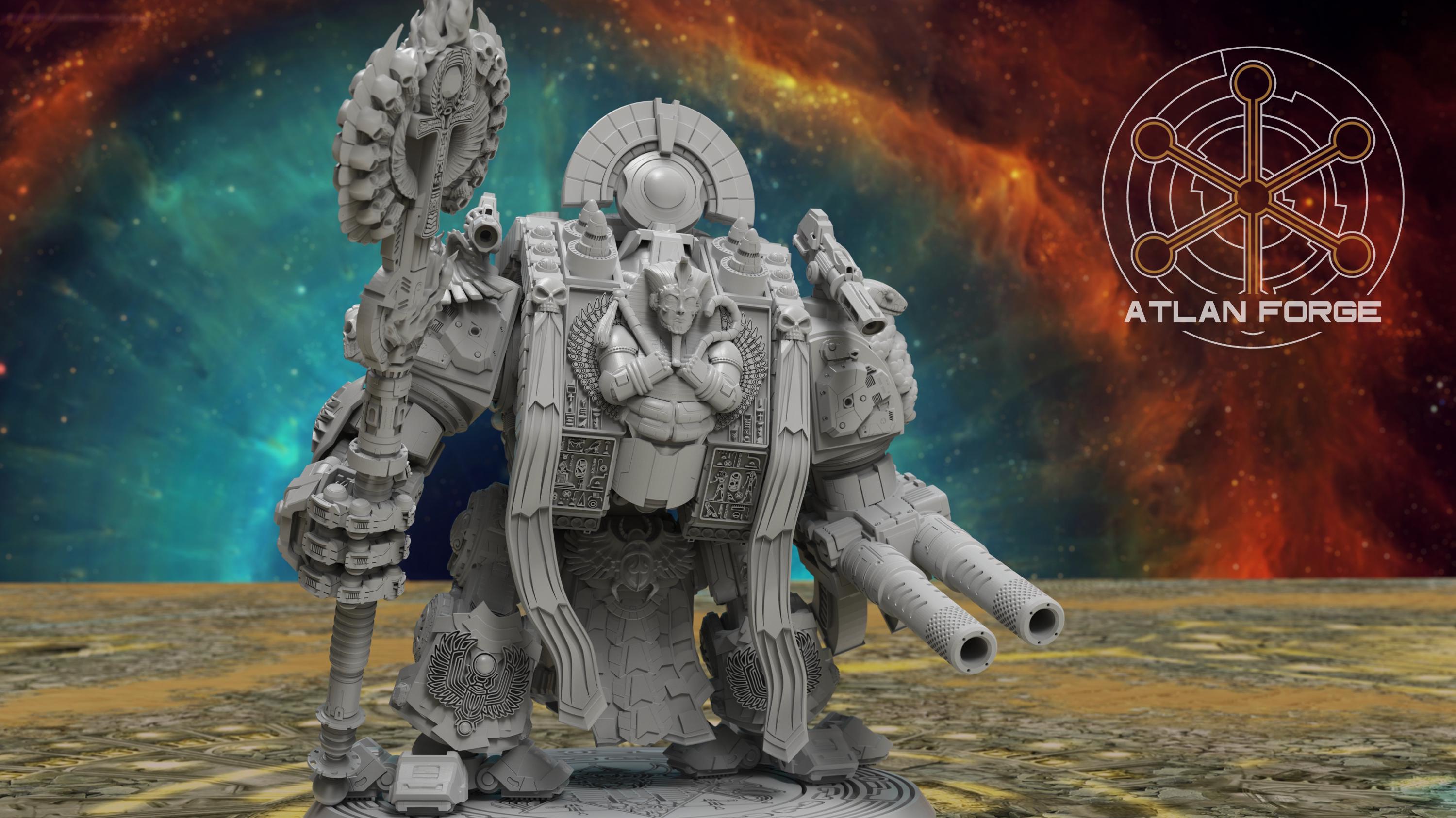 Aegyptian Royal Dreadnought | Atlan Forge