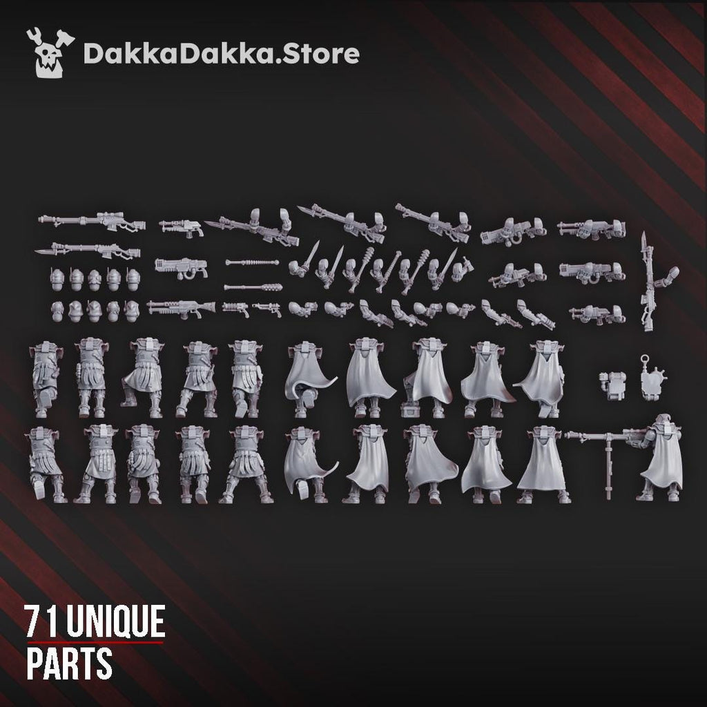 Satellitum Mechguards Range Squad (build kit) | DakkaDakka
