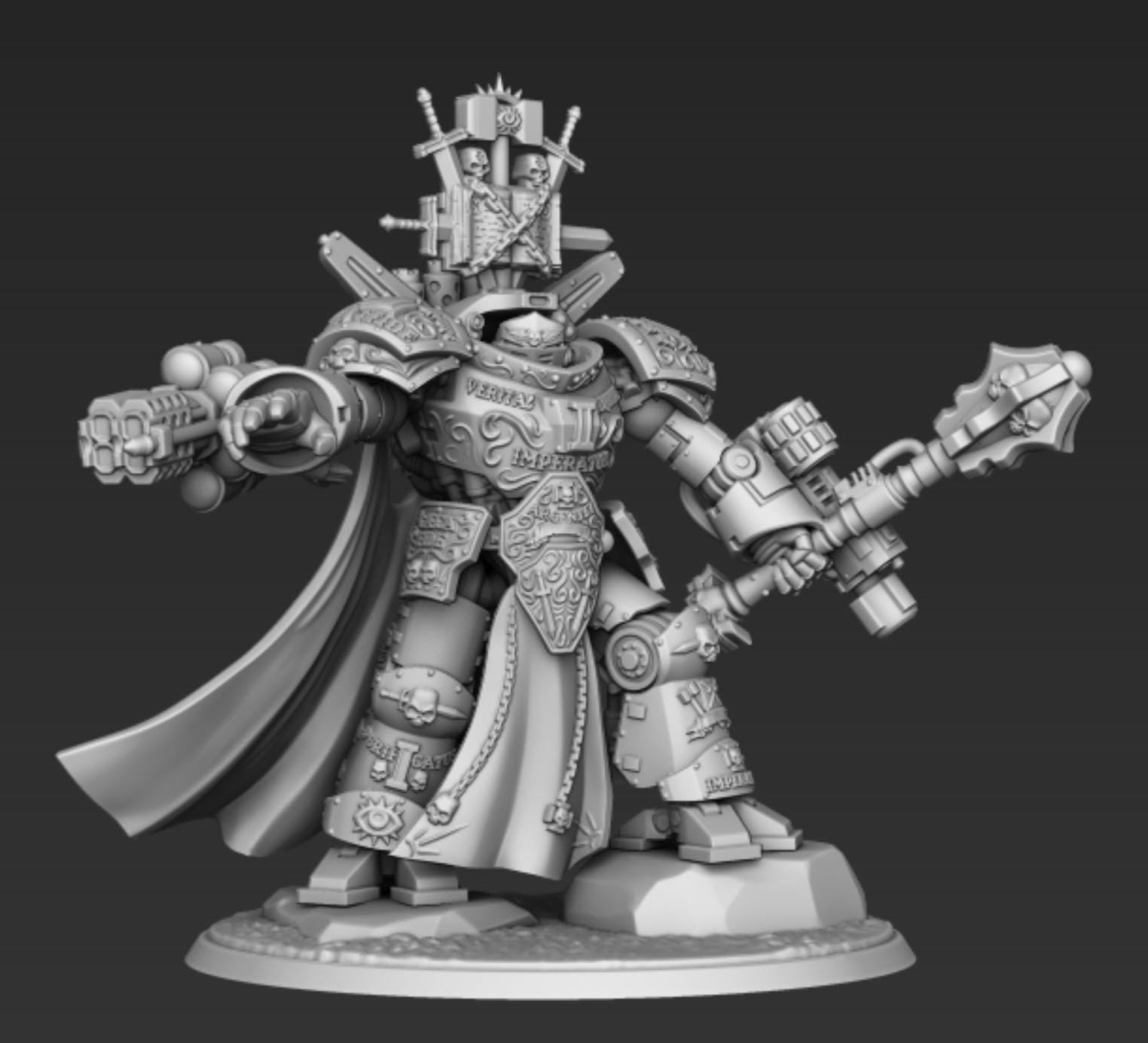 Silver Wardens Dread Walker Demon Slayer Knight Grand Master Update | DMG Minis