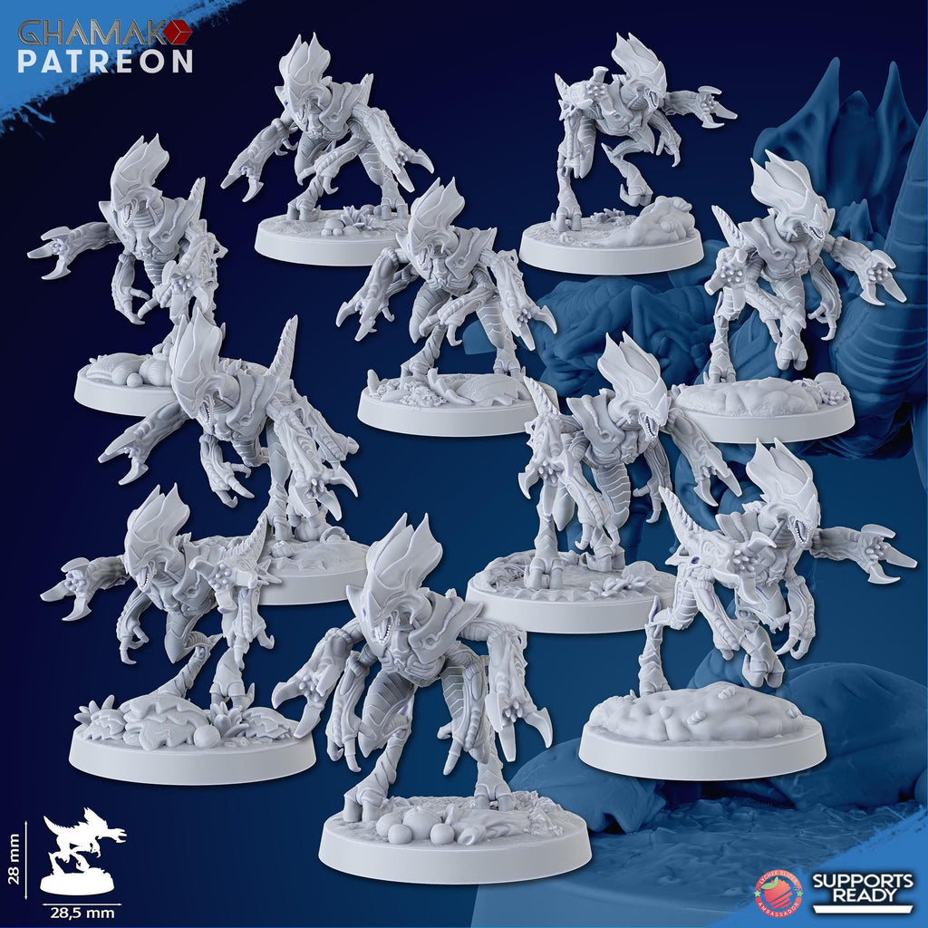 Swarm Shardlings Fully Assembled | Ghamak