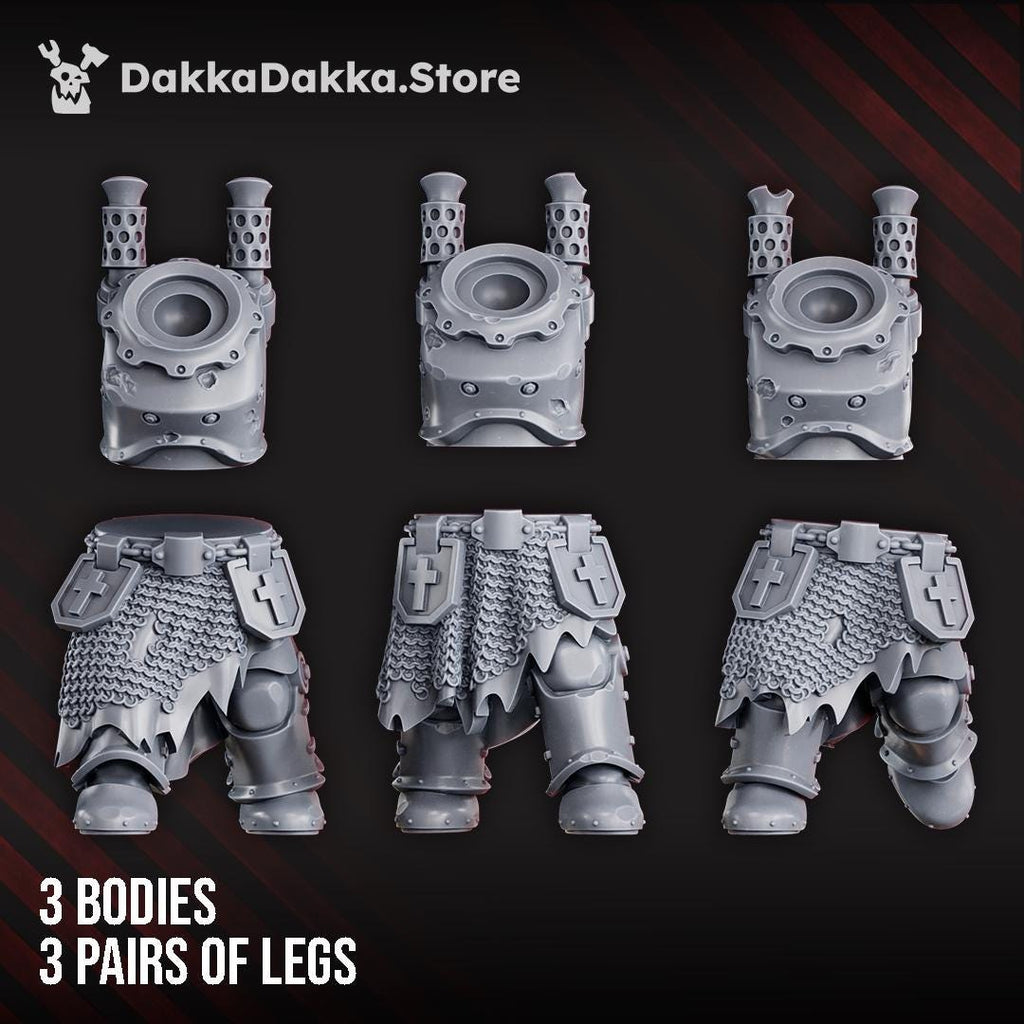 Heavy Bogatyr Squad, Steel Union Build Kit | DakkaDakka
