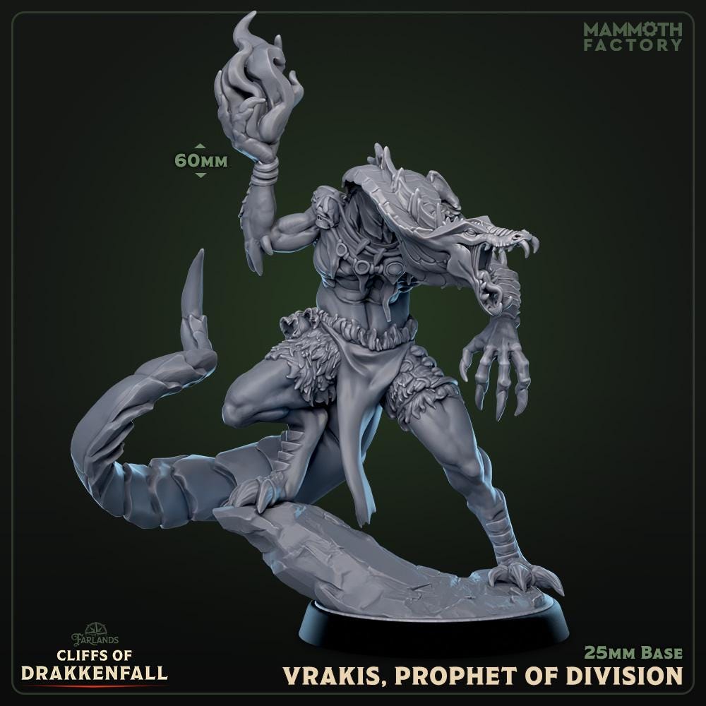 Vrakis Prophet of Division | Mammoth Factory | Cliffs of Drakkenfall