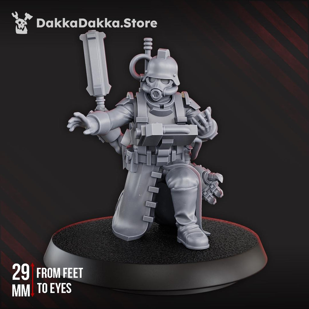 3rd Death Division Radio Operator Warcell | DakkaDakka