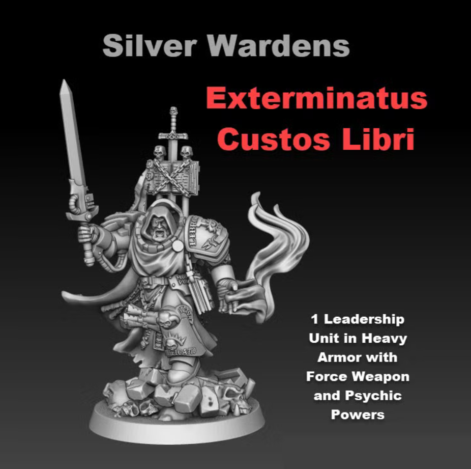 Custos Libri - Silver Wardens | DMG Minis