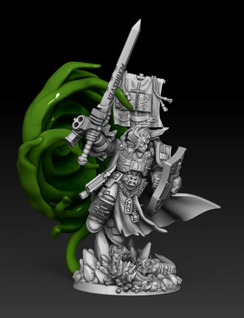 Supreme Warp Traveler, Silver Wardens | DMG Minis