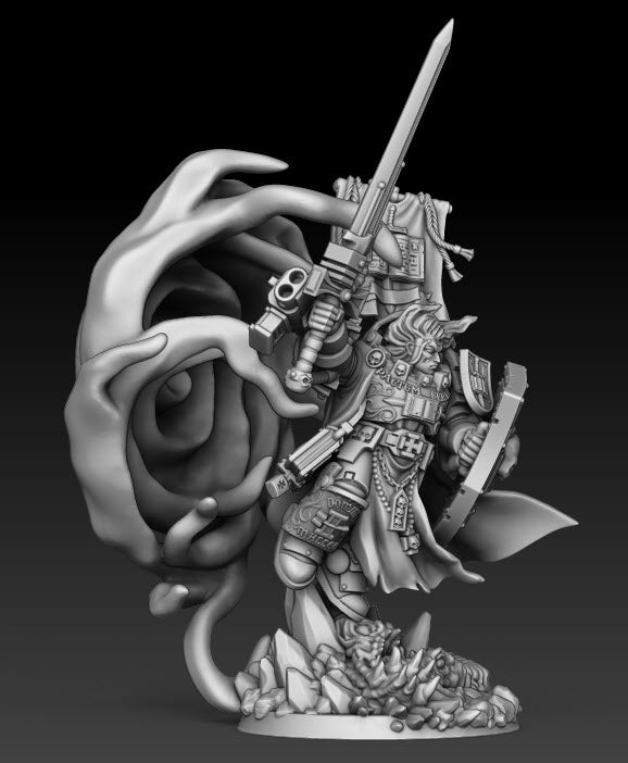 Supreme Warp Traveler, Silver Wardens | DMG Minis