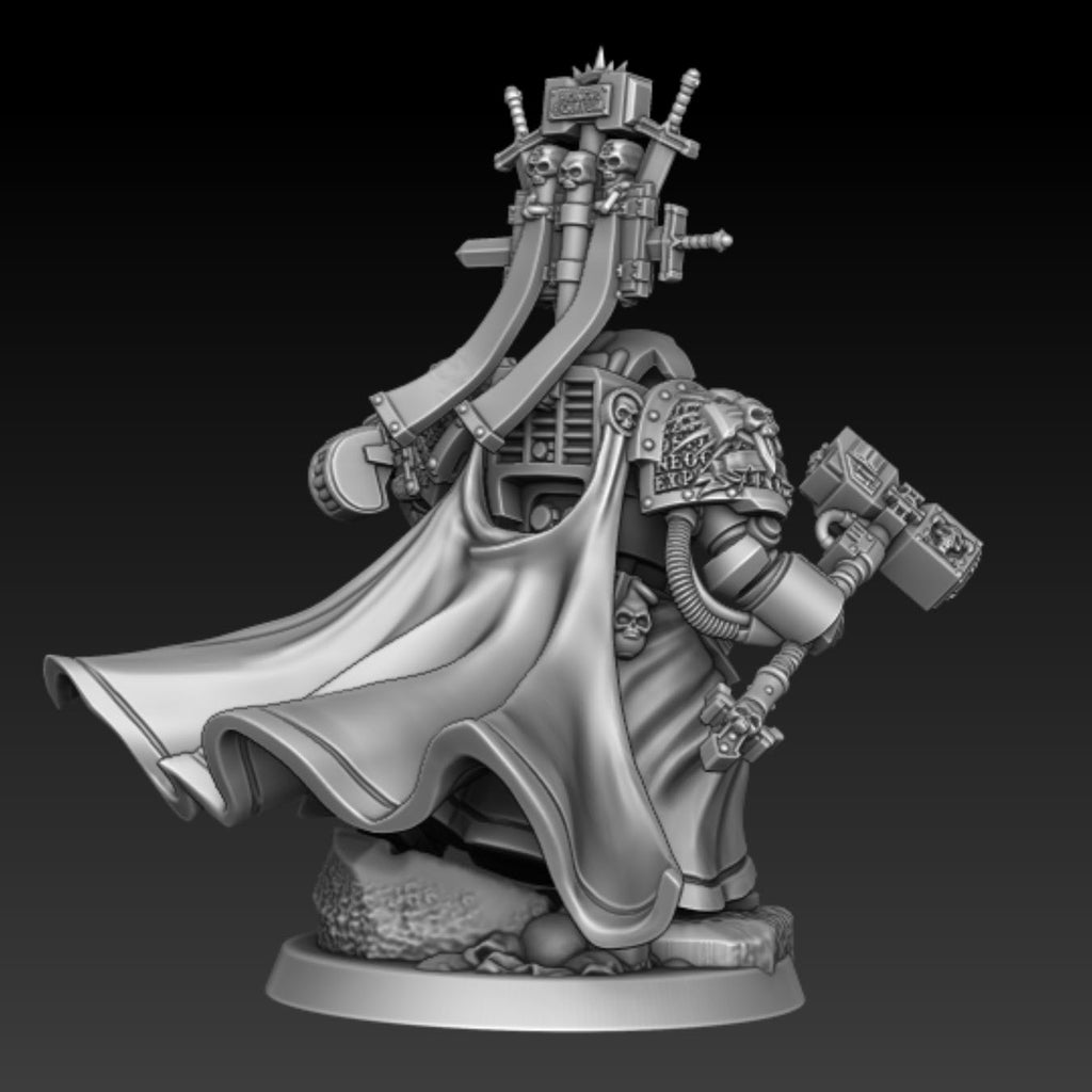 Silver Wardens Apex Terminator Squad Leader | DMG Minis
