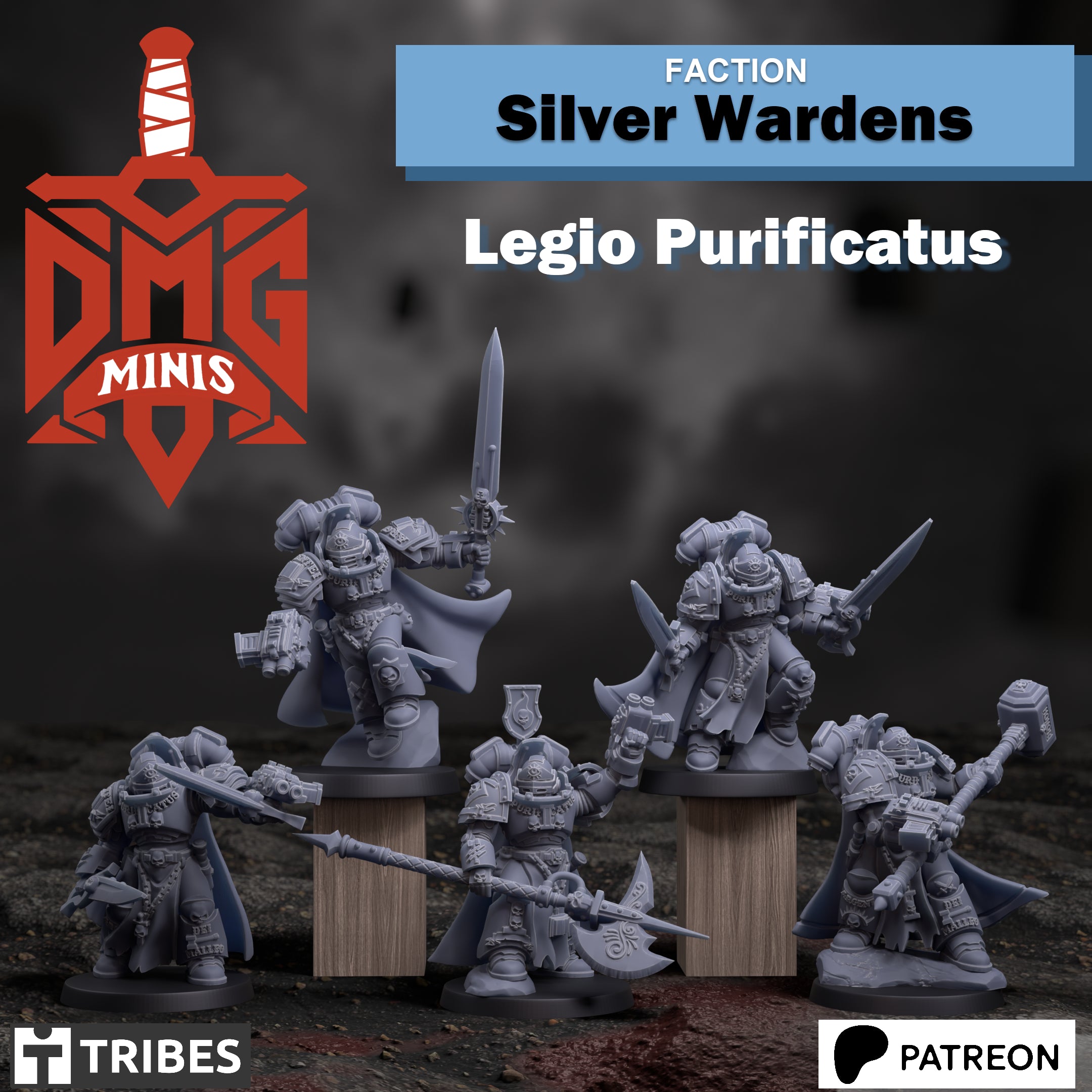 Silver Wardens Legio Purificatus | DMG Minis