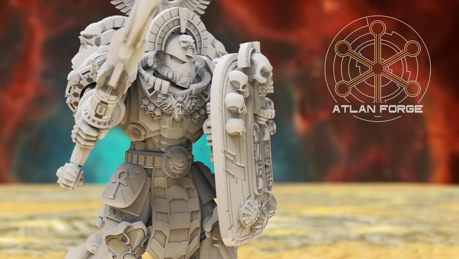 Aegyptian Shield Guard | Atlan Forge