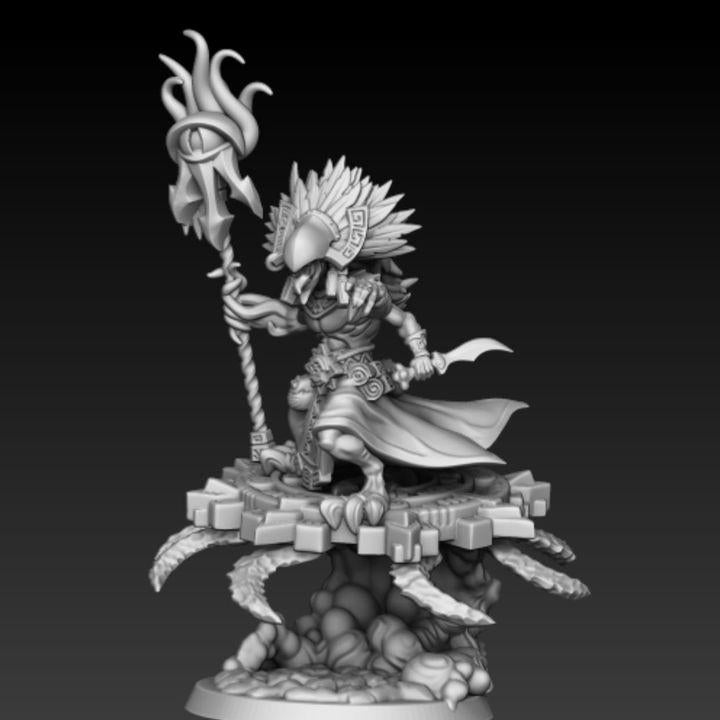 1KHijos de Pulvo Sa'angar Birdman Demon | DMG Minis