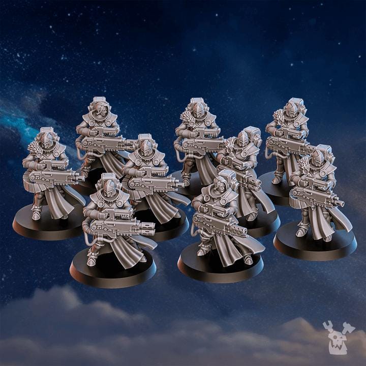 White Fangs Hunters Squad Stormpride | DakkaDakka