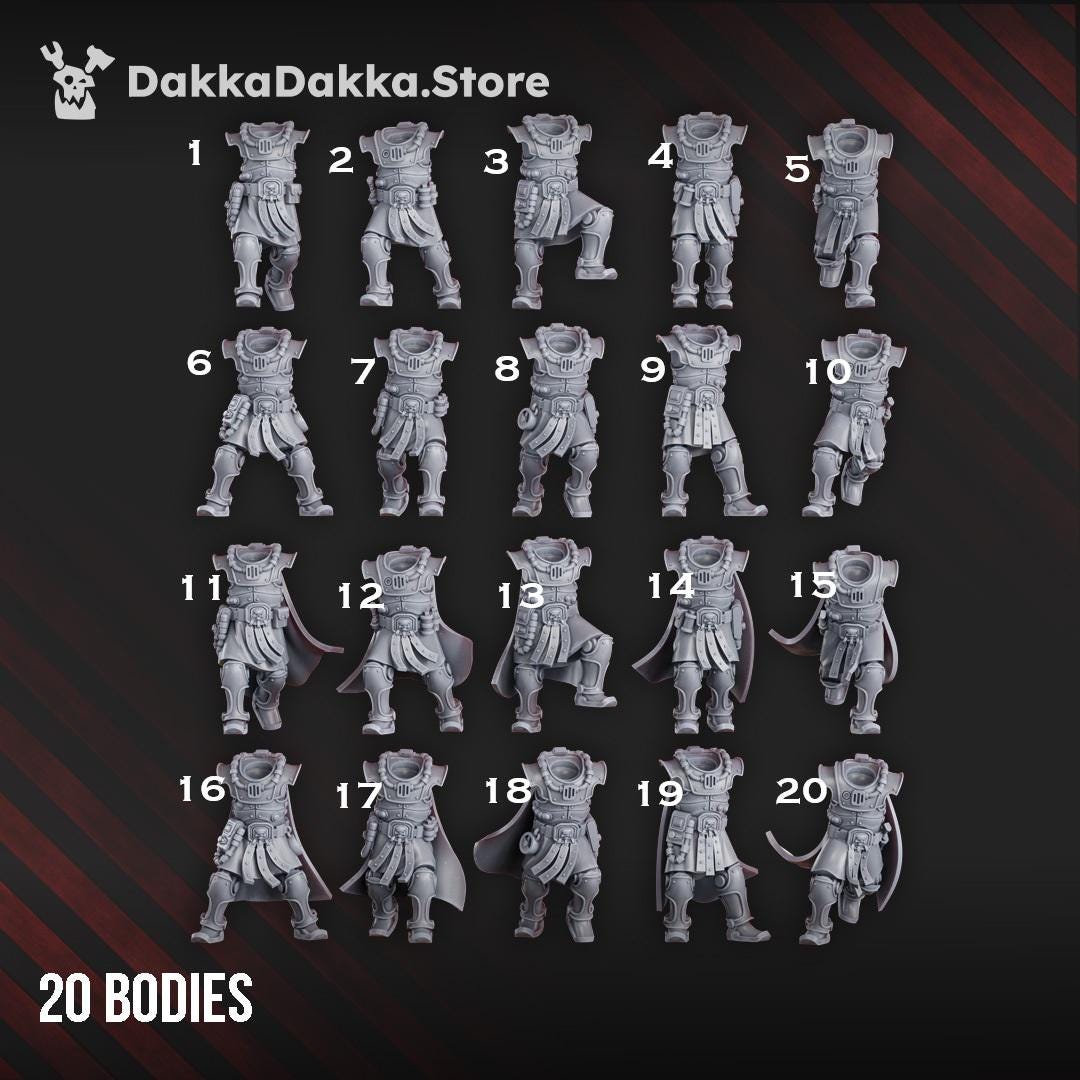 Satellitum Mechguards Range Squad (build kit) | DakkaDakka