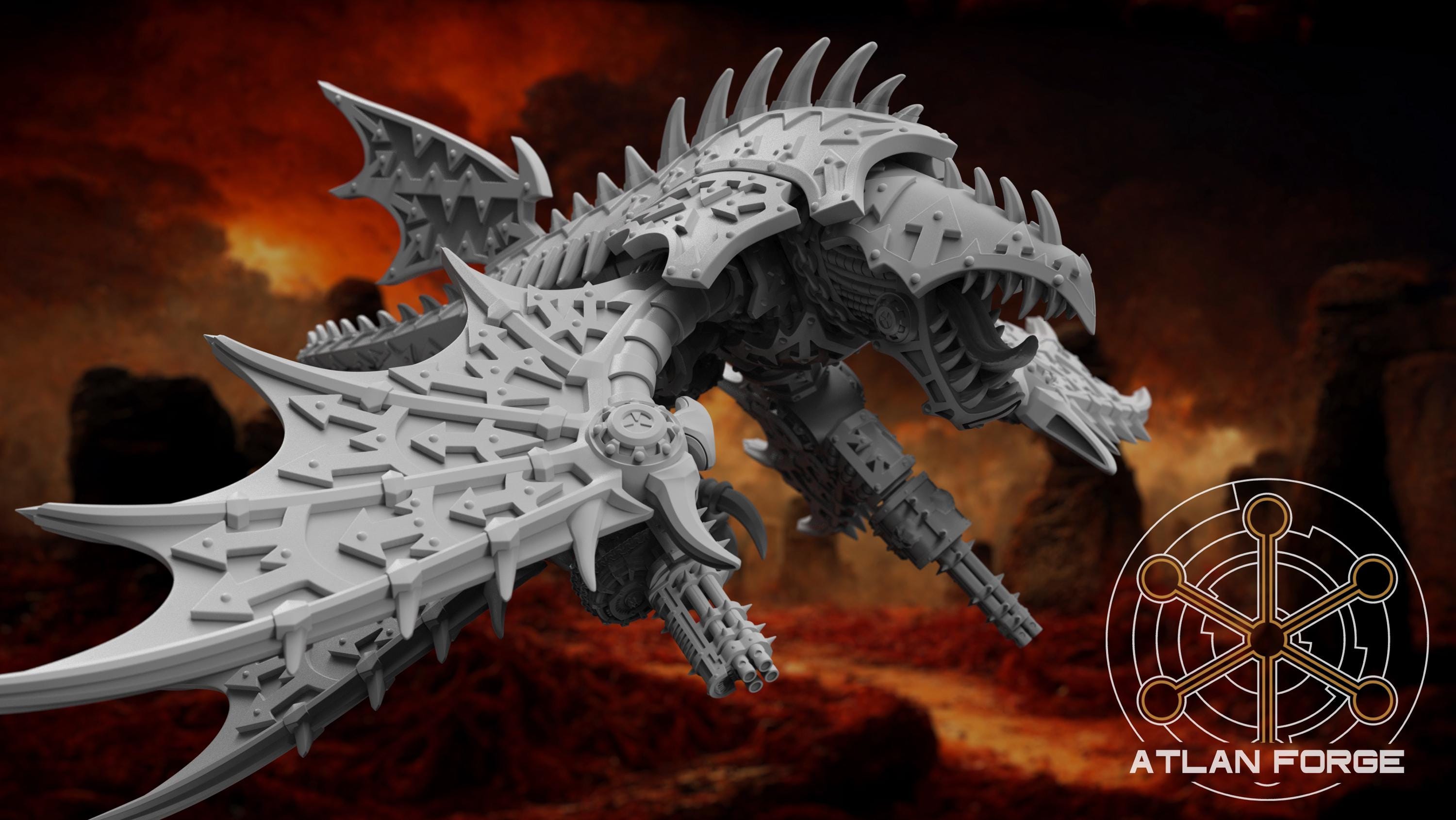 Demonic Cyberdrake | Atlan Forge
