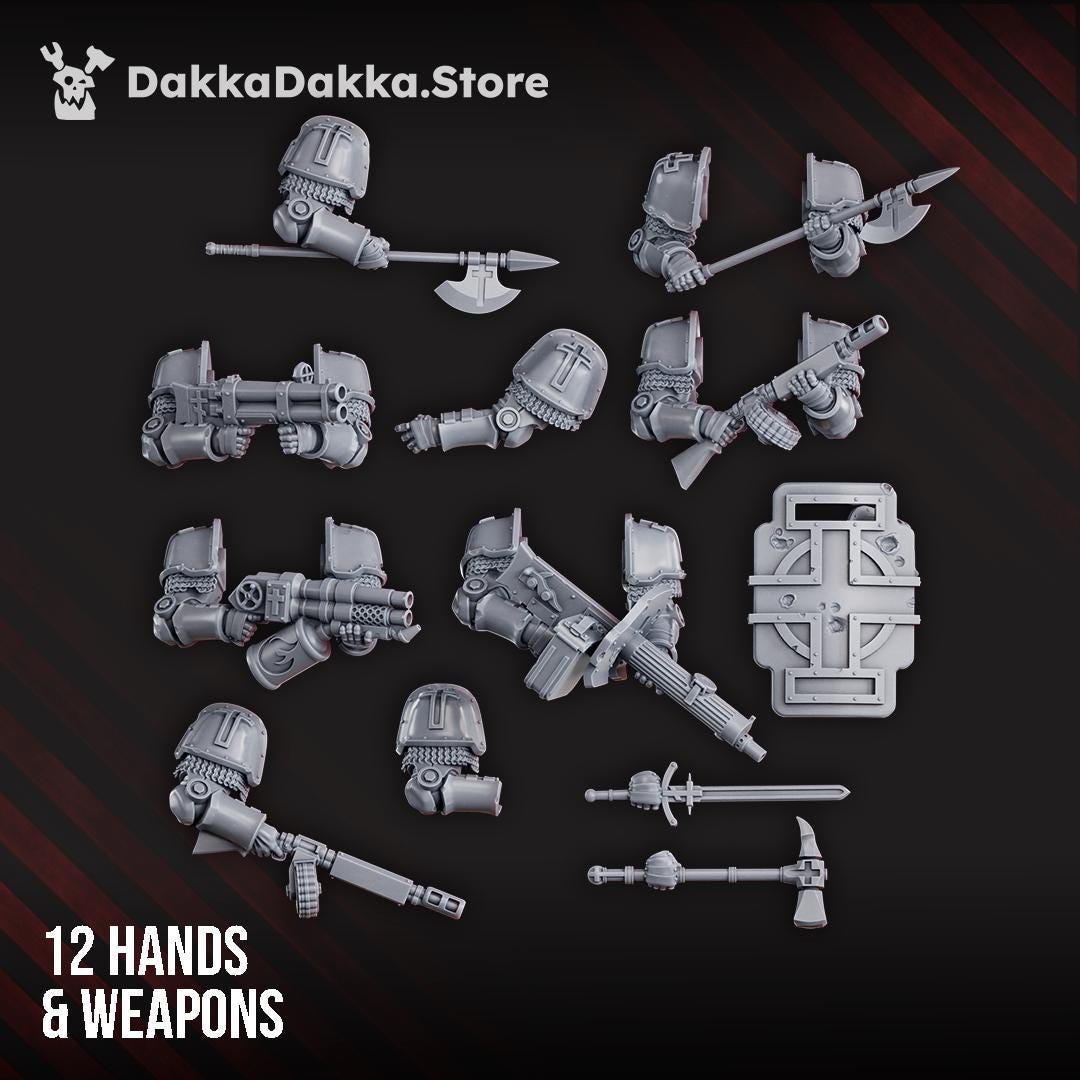 Heavy Bogatyr Squad, Steel Union Build Kit | DakkaDakka