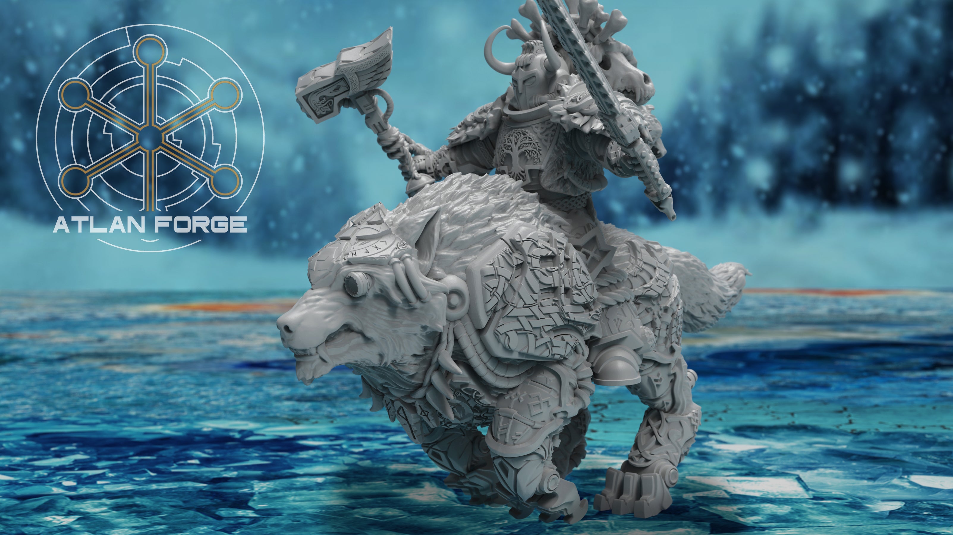 Asgardian Wolf Riders | Atlan Forge