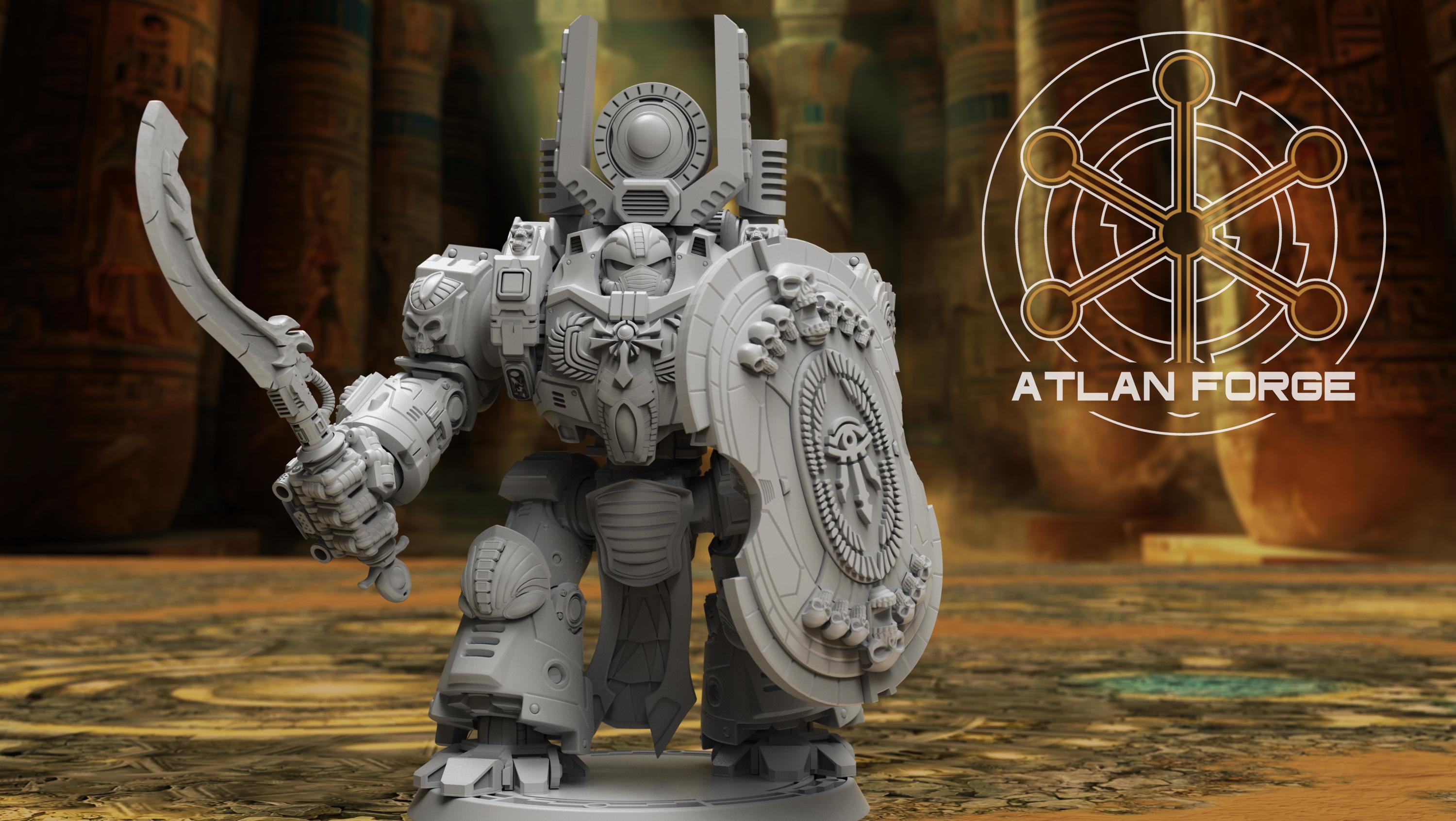 Aegyptian Velox Dreadnought | Atlan Forge
