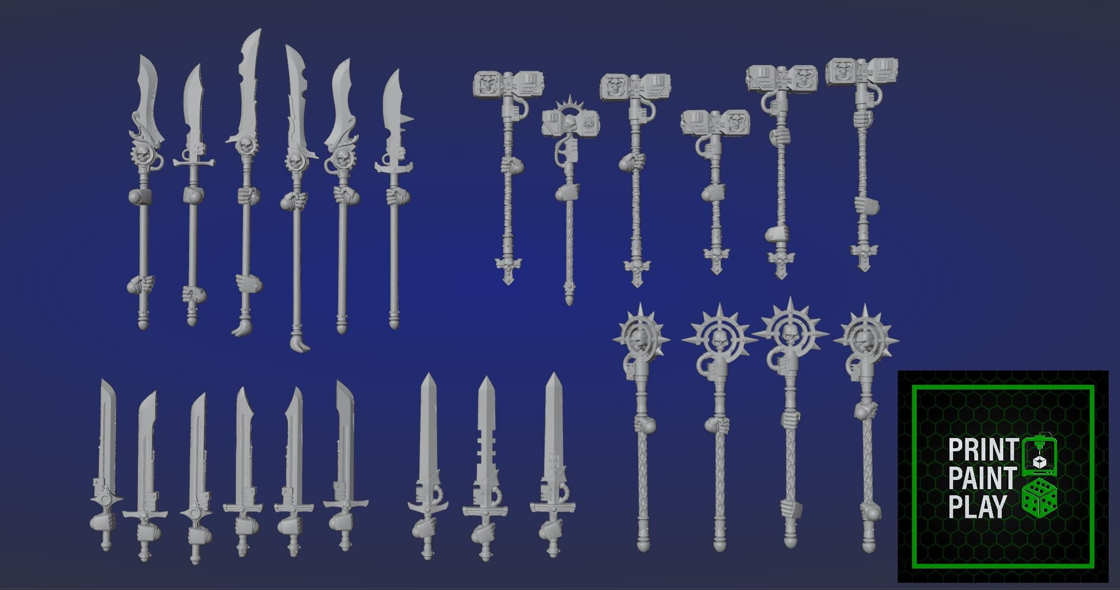 Silver Wardens Nemestrike Force Marines | DMG Minis