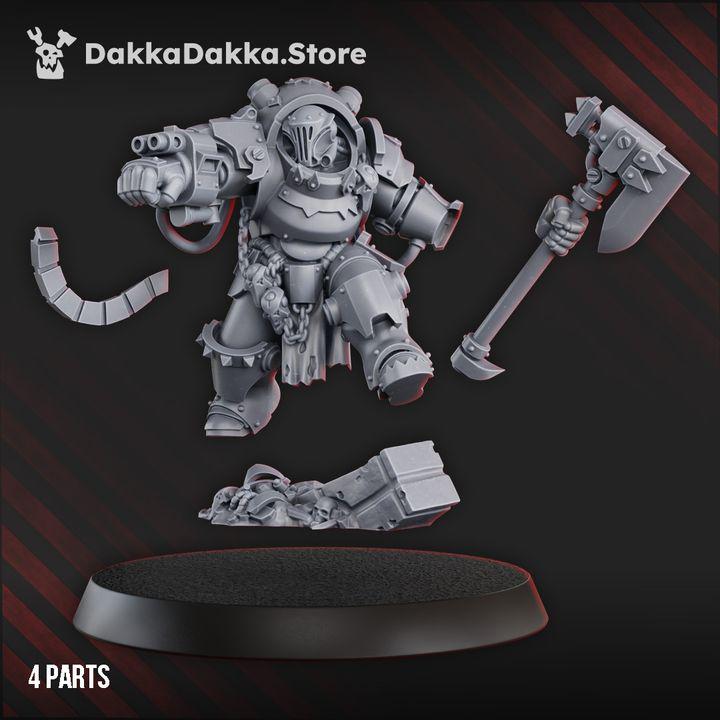 Gorgwork Comander In heavy armor | DakkaDakka
