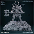Deathbringer on Skull Display Base | Mammoth Factory