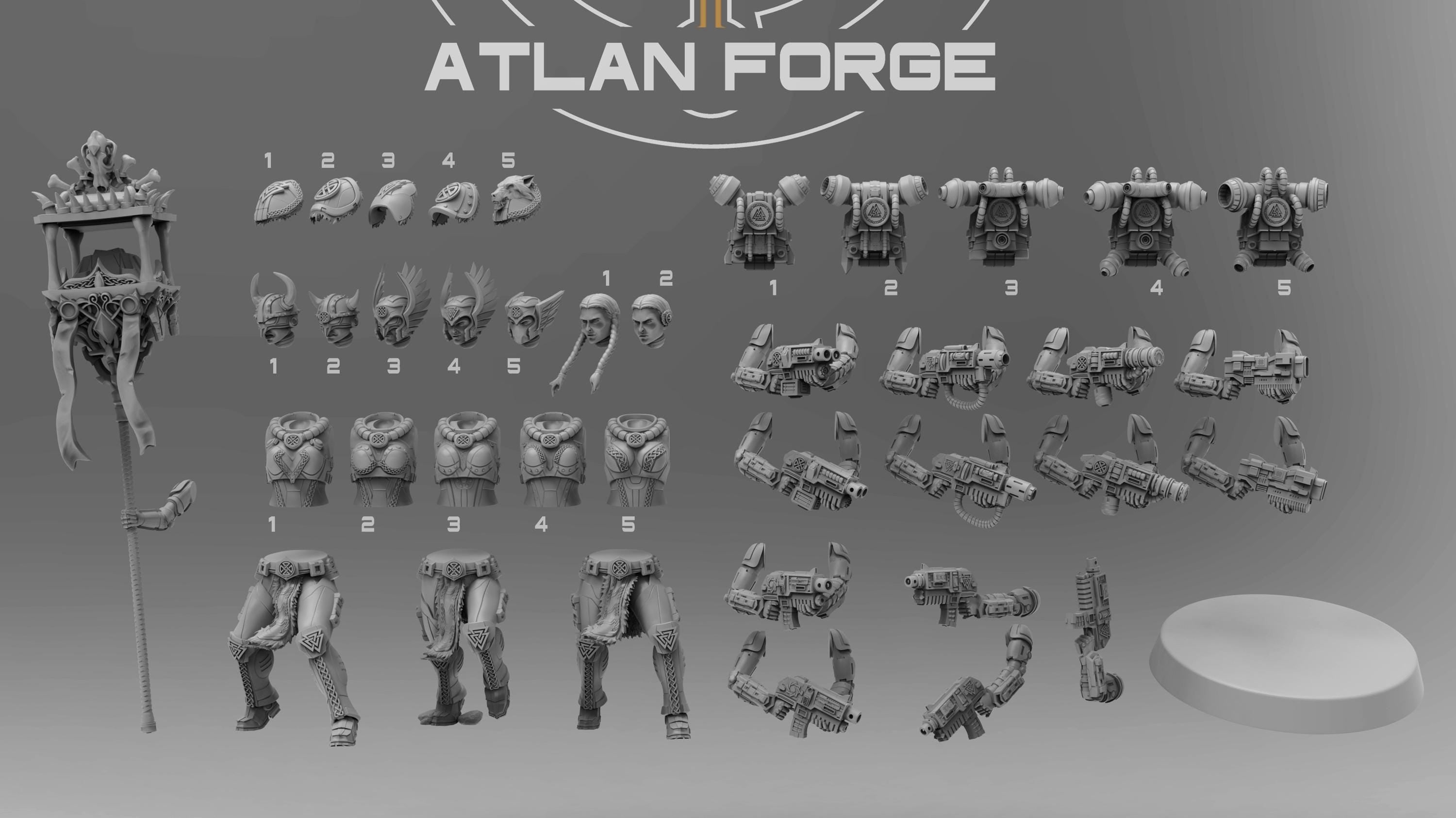 Asgardian Sisters of Skadi | Atlan Forge