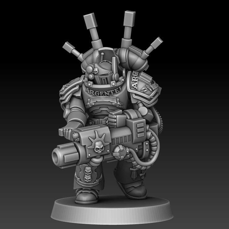 Silver Wardens Nemestrike Force Marines | DMG Minis