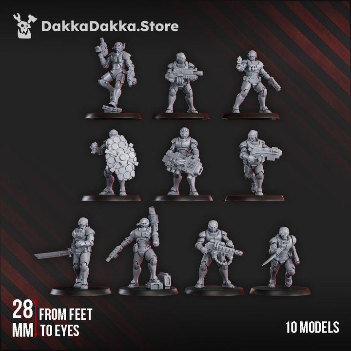 Doomsday Lab Killers (x10) | DakkaDakkaStore
