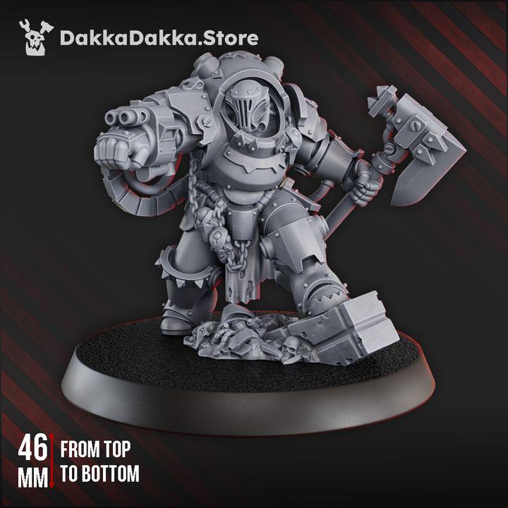 Gorgwork Comander In heavy armor | DakkaDakka