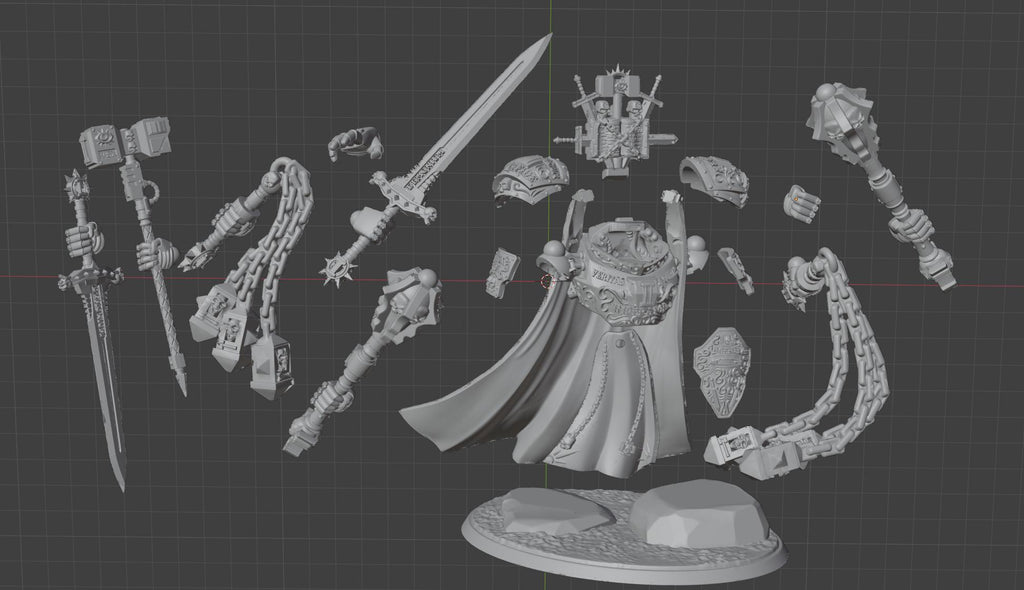 Silver Wardens Dread Walker Demon Slayer Knight Grand Master Update | DMG Minis