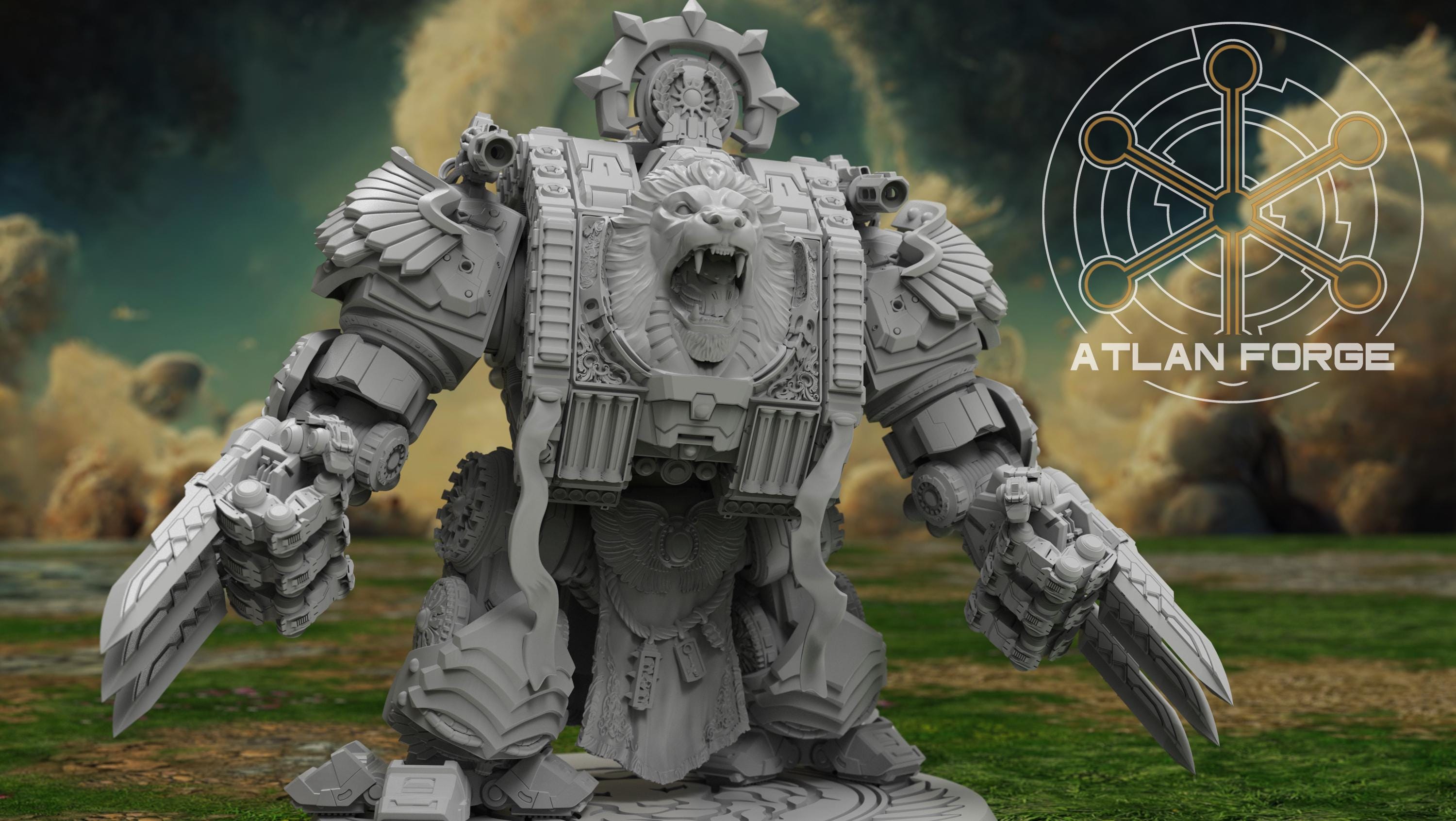 Angelic Lion Dreadnought | Atlan Forge