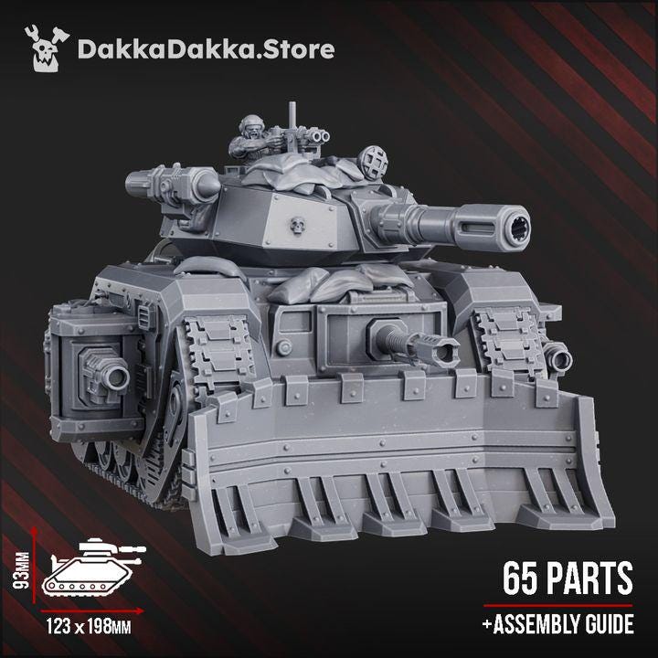Infantry Battle Tank LR-7 | DakkaDakka