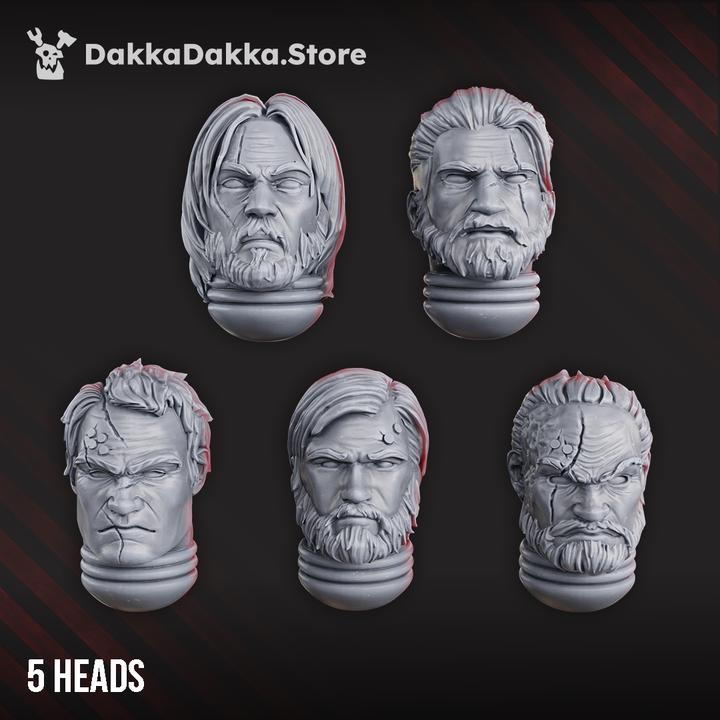 Pactum Aeternum Kitbash Heads | Crusader, Warden, Knights, Legendary Heroes | DakkaDakka