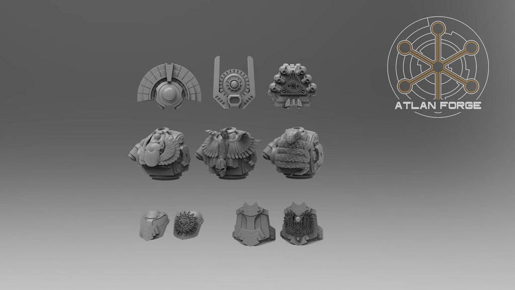 Aegyptian Royal Dreadnought | Atlan Forge