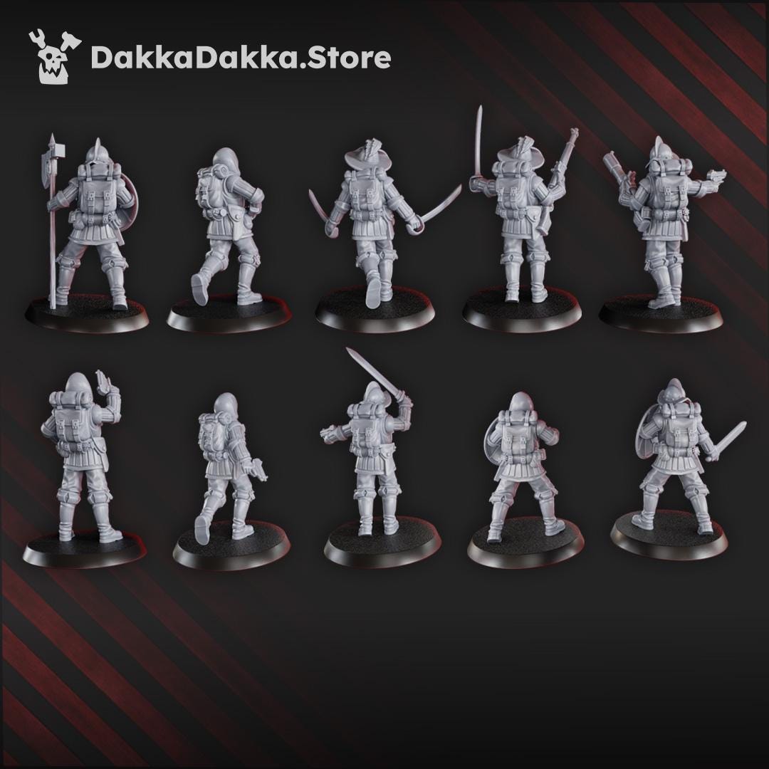 Conquistadors (pre-assembled models) x10 - Torquemada’s Inquisition | DakkaDakka