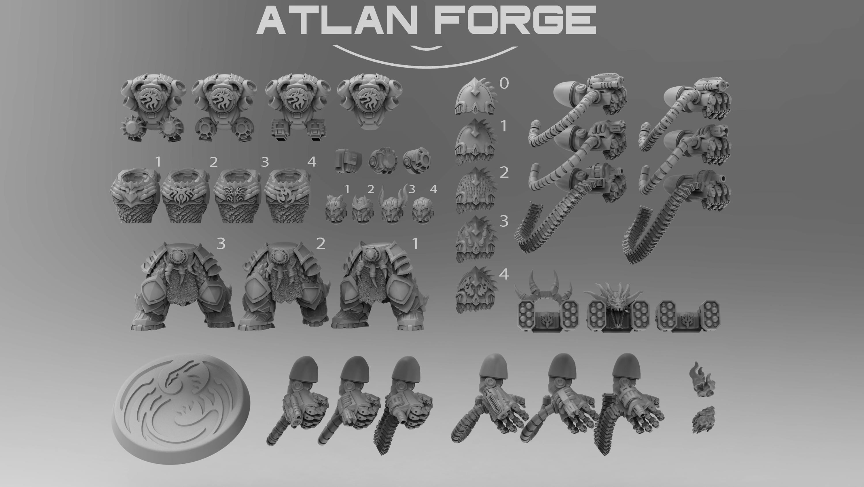 Dragon Aegis Incandescents | Atlan Forge