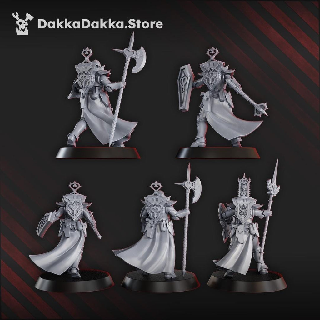 Maidens of Praesidium Squad (x5) Preassembled and Build Kit | DakkaDakka