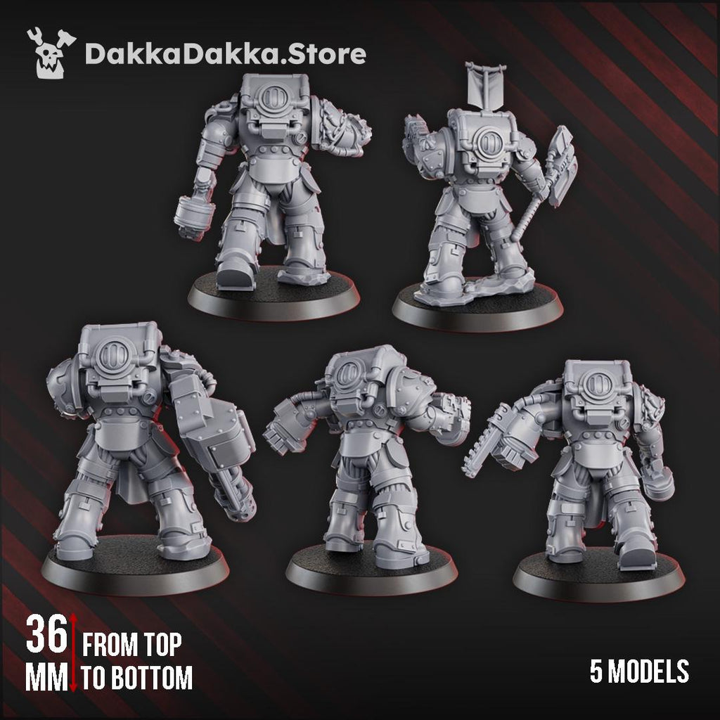 Ignisaurus Clan Destroyers Squad (x5) | DakkaDakka