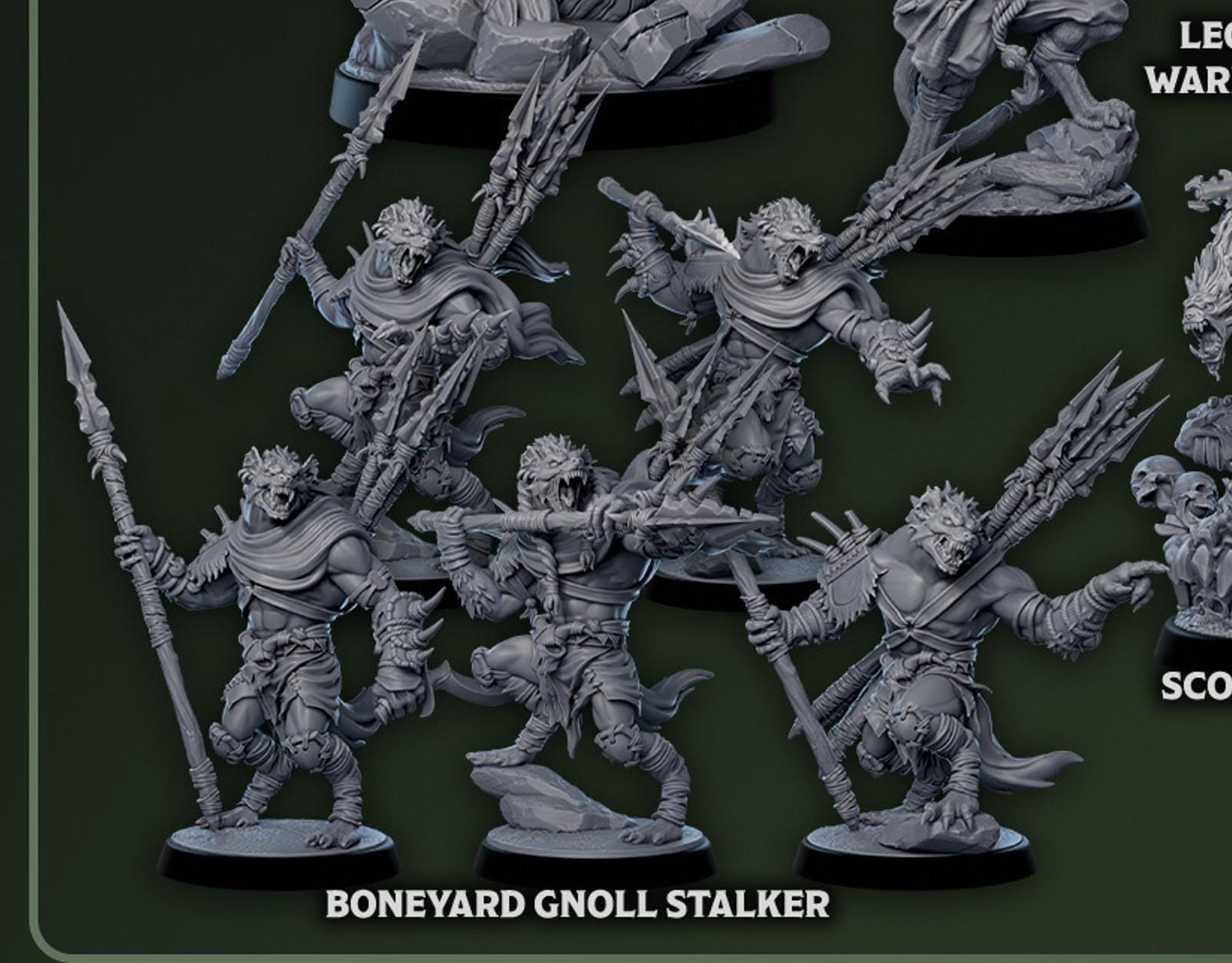 Boneyard Gnoll Stalkers | Bloodstone Valley | Mammoth Factory