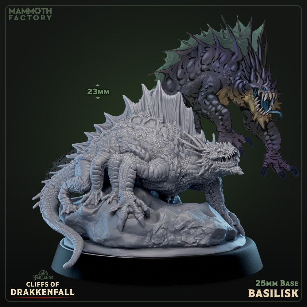 Giant Basilisk | Mammoth Factory | Cliffs of Drakkenfall