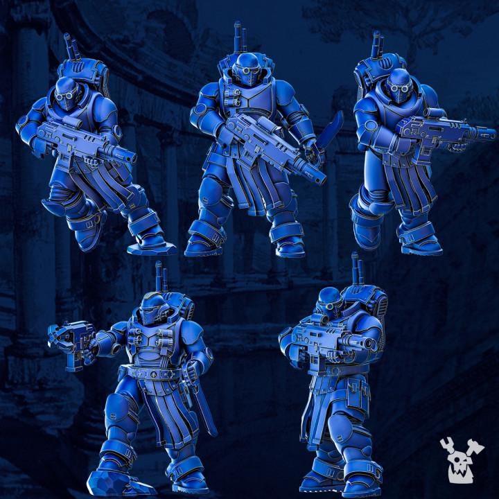 Tacet Vestiga Squad | DakkaDakka