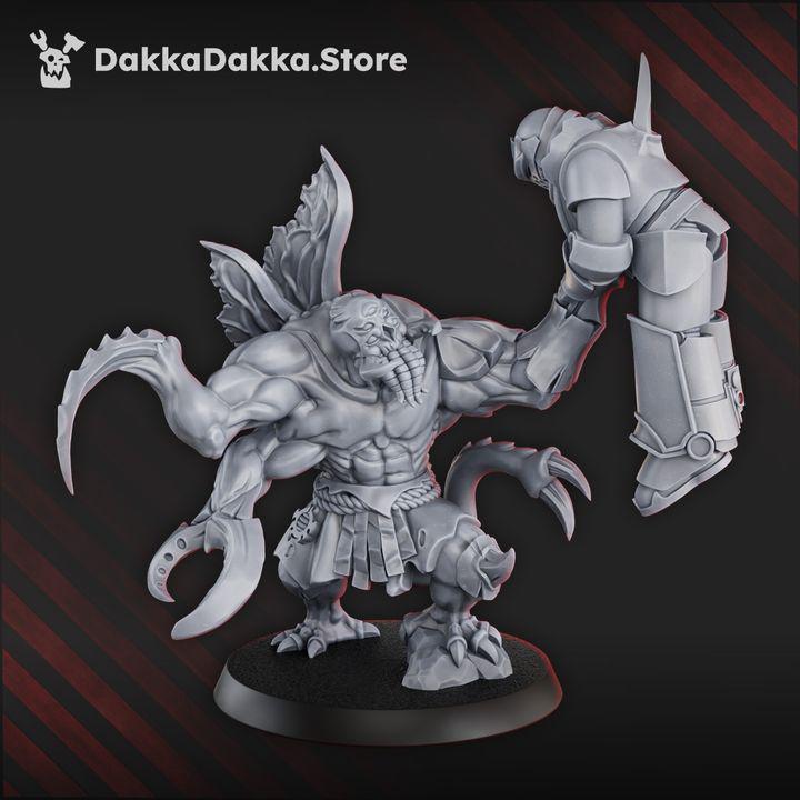 Amalgamants of the Cosmic Harverster (x5) | DakkaDakkaStore | 3d Printed Tabletop Wargames Proxy Models for Grimdark Future