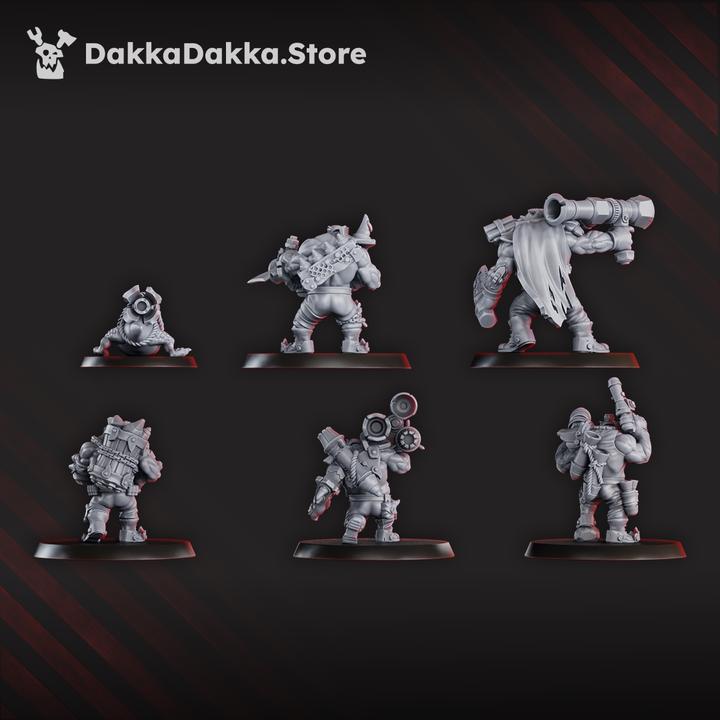 Bazooka Bruvvaz | DakkaDakkaStore | 3d Printed Tabletop Wargames Models