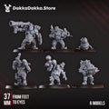 Bazooka Bruvvaz | DakkaDakkaStore | 3d Printed Tabletop Wargames Models