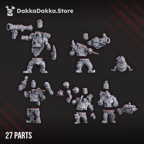 Bazooka Bruvvaz | DakkaDakkaStore | 3d Printed Tabletop Wargames Models