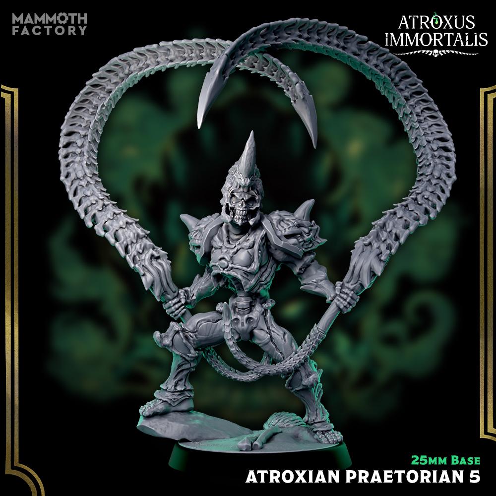 Atroxian Praetorians | Atroxus Immortalis | Mammoth Factory | D&D 5e | One Page Rules | TTRPG