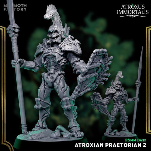 Atroxian Praetorians | Atroxus Immortalis | Mammoth Factory | D&D 5e | One Page Rules | TTRPG