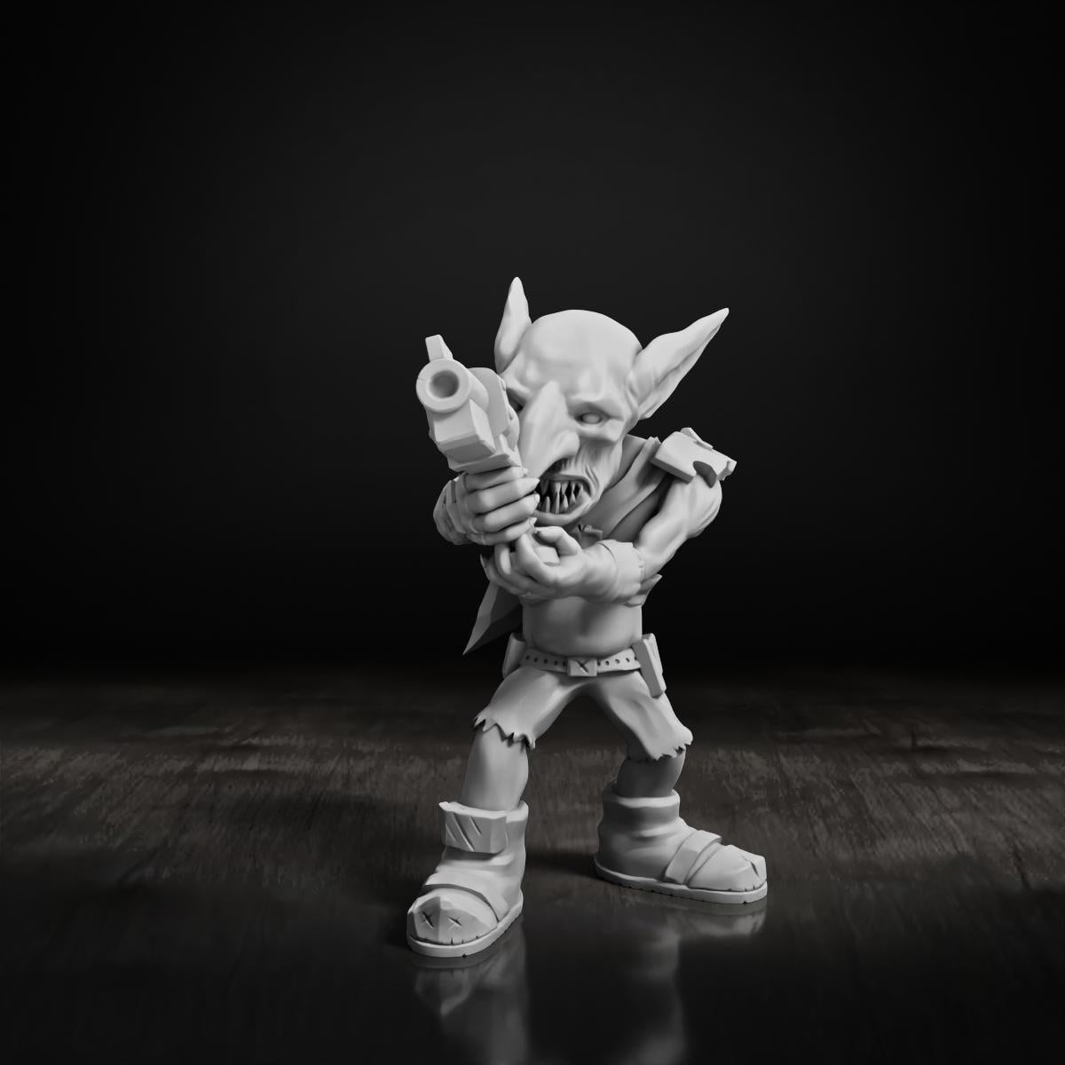 Goblins Meat Squad x10 | DakkaDakka | 3d Printed Tabletop Wargames Proxy Models for Grimdark Future Goblin Reclaimers