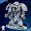 Paladinum Belli | Ghamak | 3d Printed Tabletop Wargames Proxy Model for Grimdark Future Titan Lords Knights Paladins