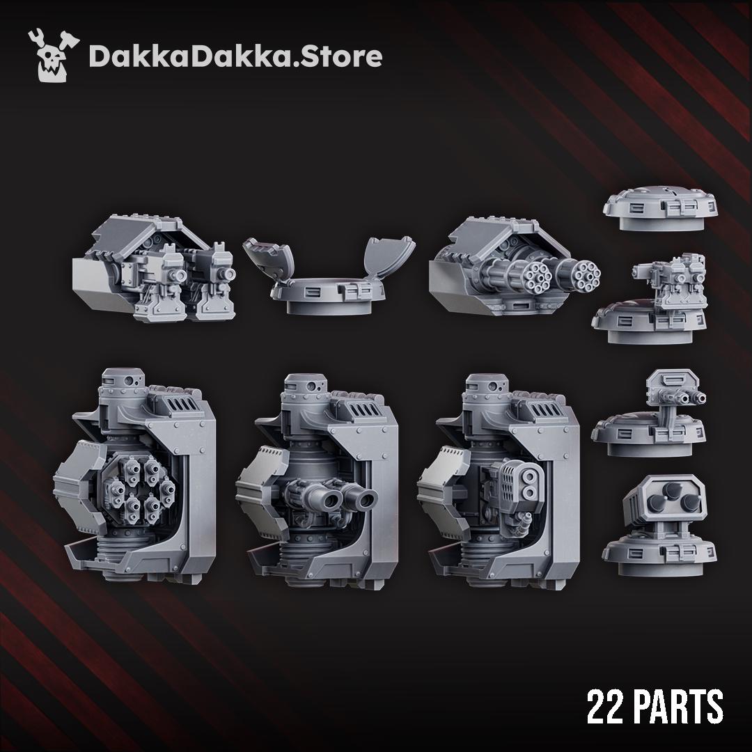 Space Knights ASV | DakkaDakkaStore | 3D Printed Proxy Models for Grimdark Future Tabletop Wargames Battle Brothers