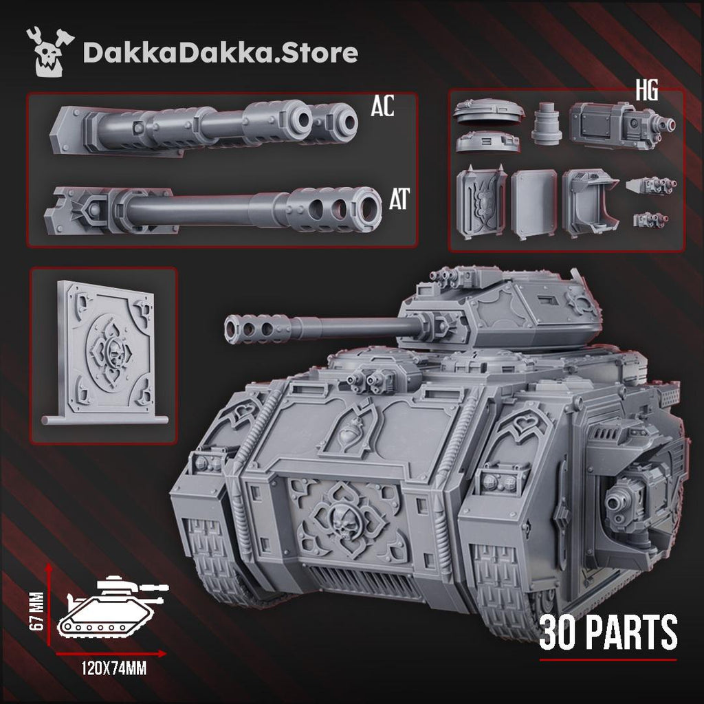 Ordine Vendetta APC | 3D Printed Tabletop Wargame Model Blessed Sisters
